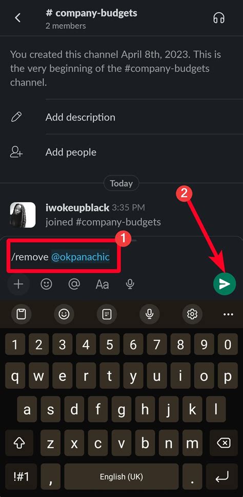 how to remove slack channel.